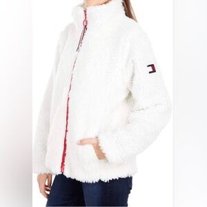 Tommy Hilfiger-faux fur coat size large